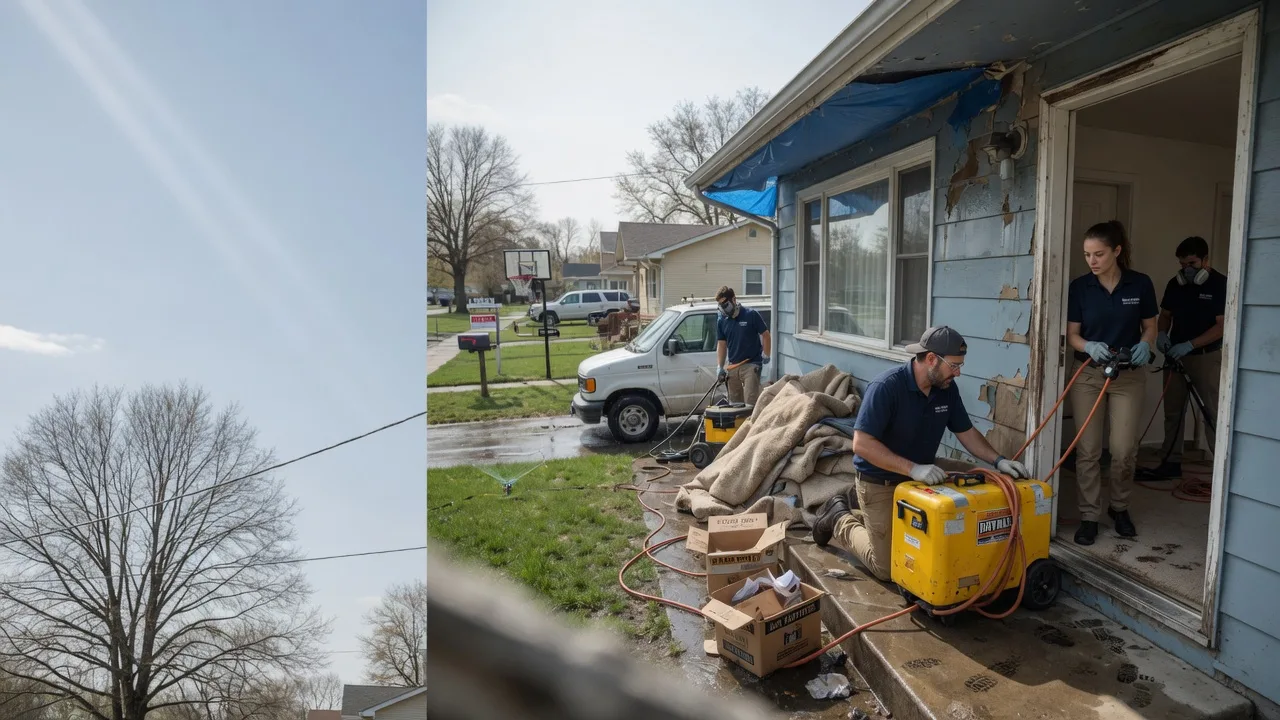 Basement Flood Cleanup in Douglassville, TX near me